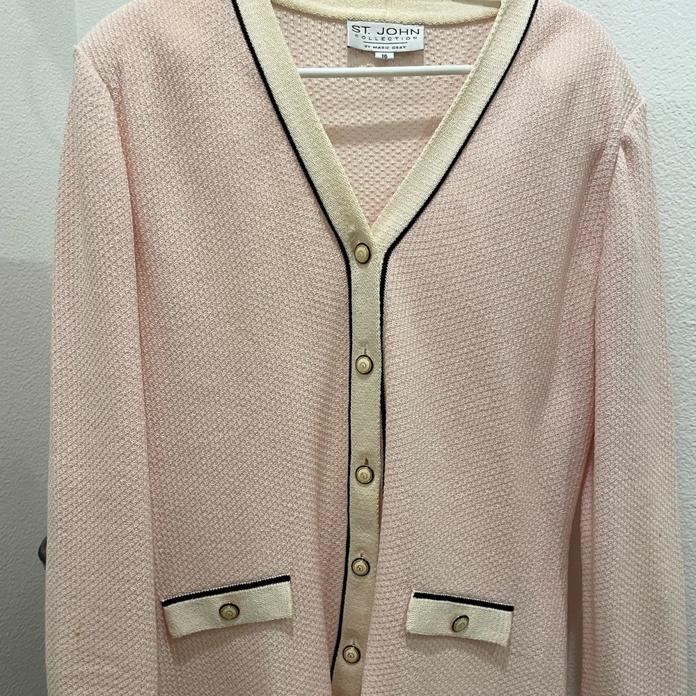 St. John sweater cardigan